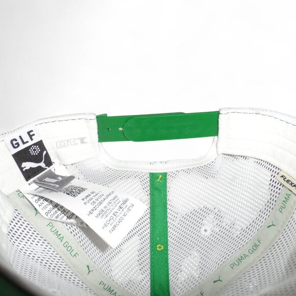 Puma Golf SE Way 1 WM Phoenix Open Trucker Snapback Hat Green / White OS - Picture 7 of 8